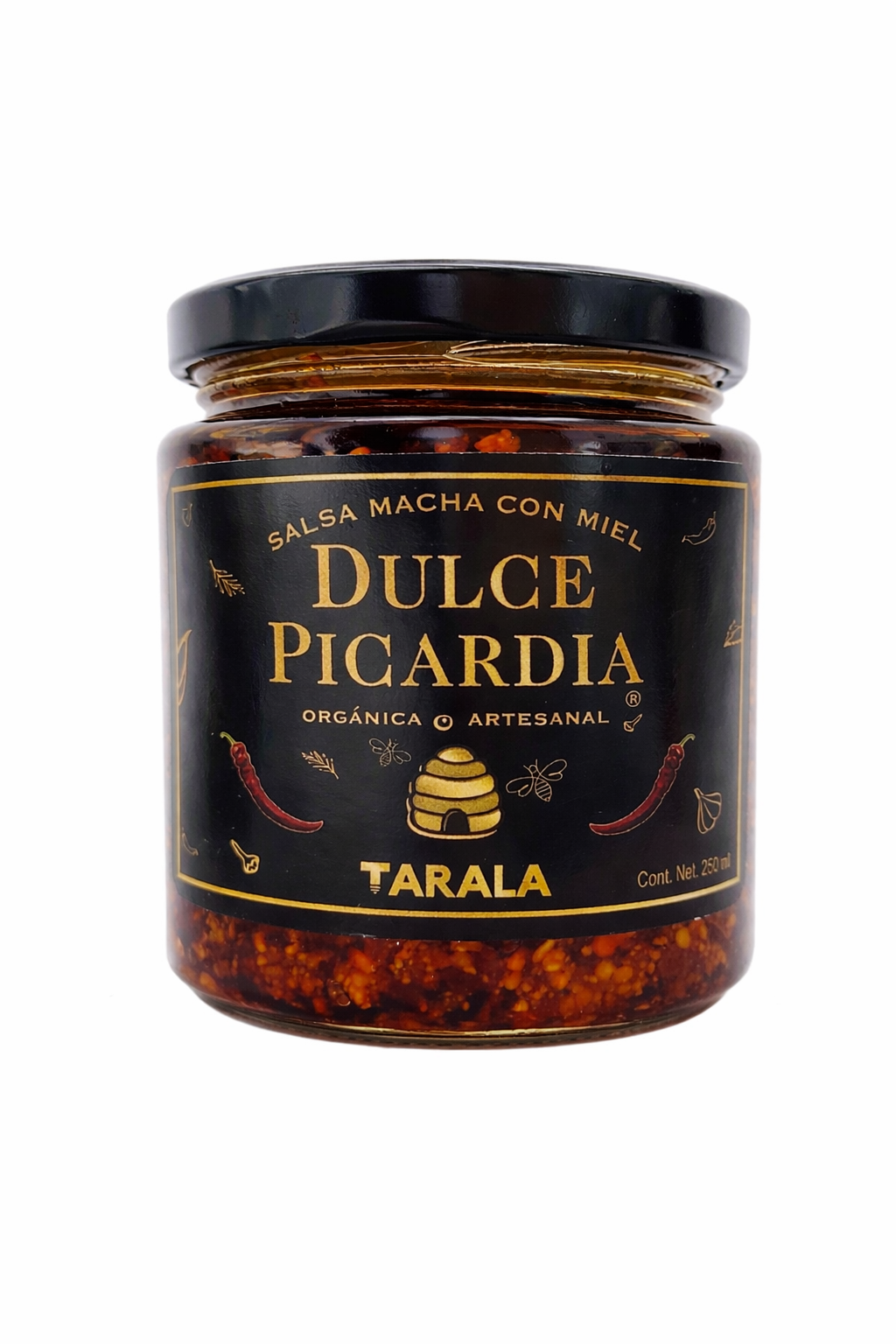 Salsa macha con miel 7 oz